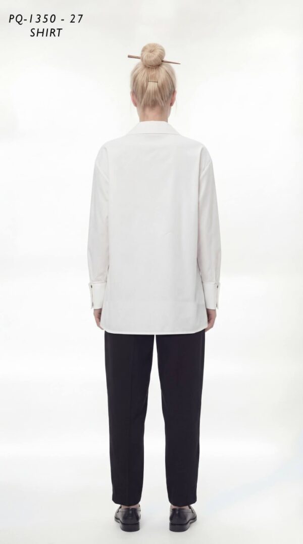 Asymmetrical Deconstructed Black Shirt