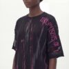 Punk Rock Distressed Graffiti T-Shirt