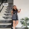 Premium Sleeveless Checkered Tunic Jacket with Hood