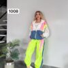 Women's Designer 3-Piece Metallic Jogger and Jacket Set