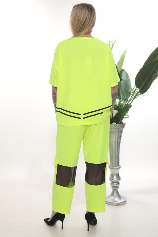 Urban Graphic Print Mesh Co-ord Set