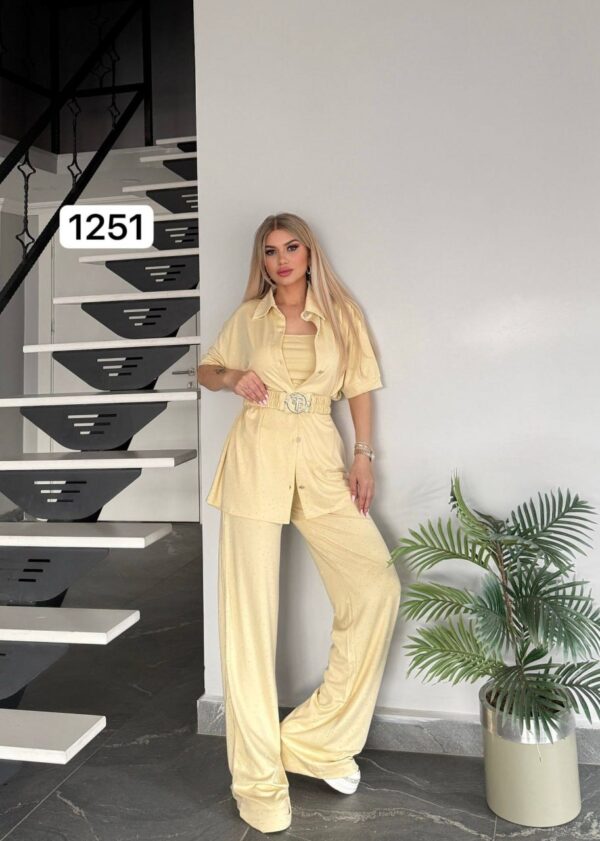 Wholesale 3-Piece Crystal Embellished Lounge Set