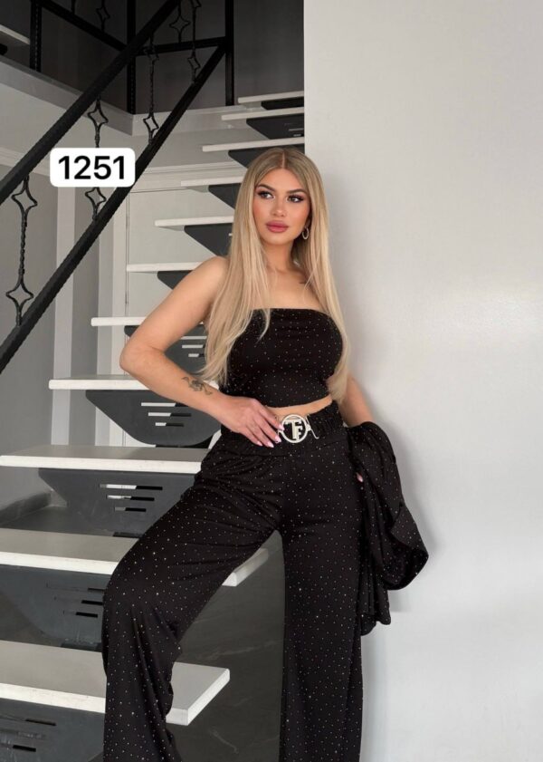 Wholesale 3-Piece Crystal Embellished Lounge Set