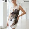 Wholesale Leopard Graphic Keyhole Sheath Dress