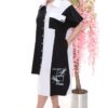 Wholesale Asymmetrical Color-Block Shirtdress