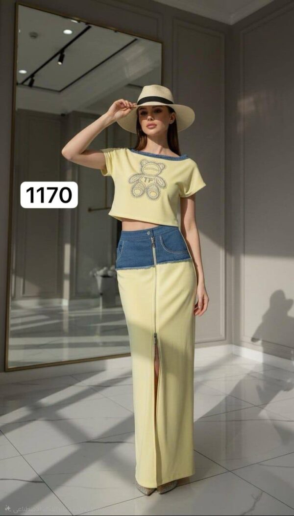 Pearl-Accented Monogram Denim Jacket