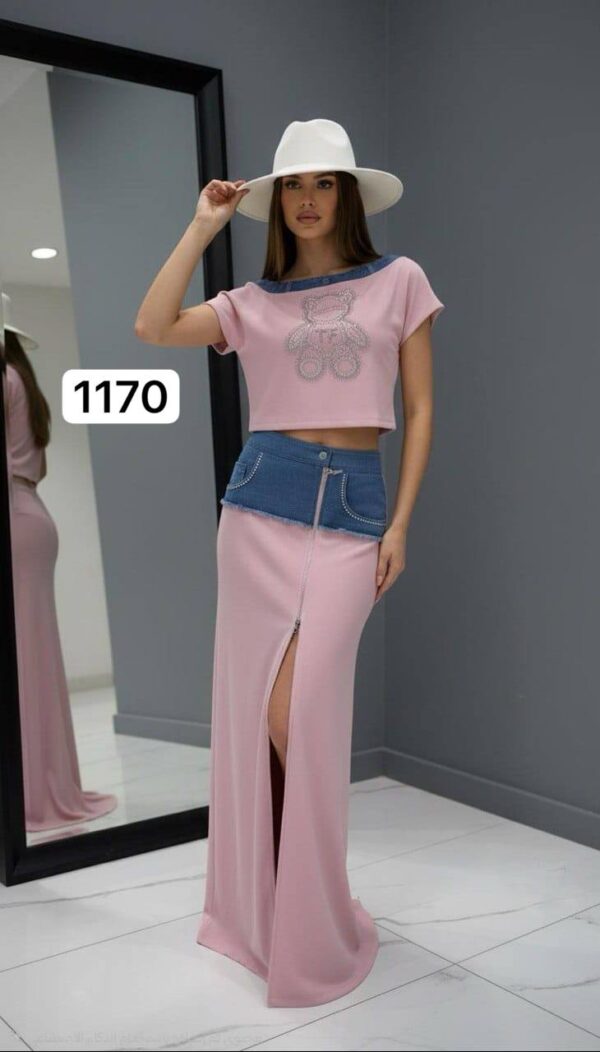 Pearl-Accented Monogram Denim Jacket