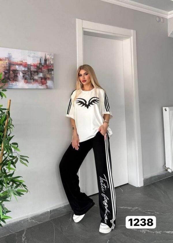 Pearl-Accented Monogram Denim Jacket