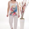 Wholesale Bohemian Leopard Print Sateen Camisole