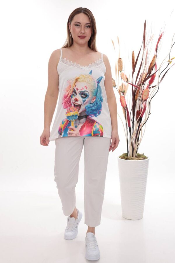 Wholesale Bohemian Leopard Print Sateen Camisole