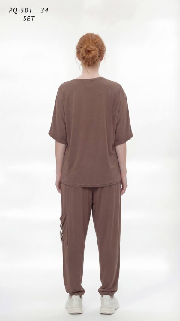 Women's Studded Detail Two-Piece Lounge Set