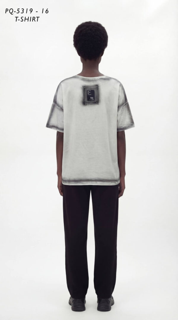 Embellished 'COOL' Graphic Tee with Safety Pin Detail