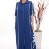Wholesale Piped Collared Jumpsuit