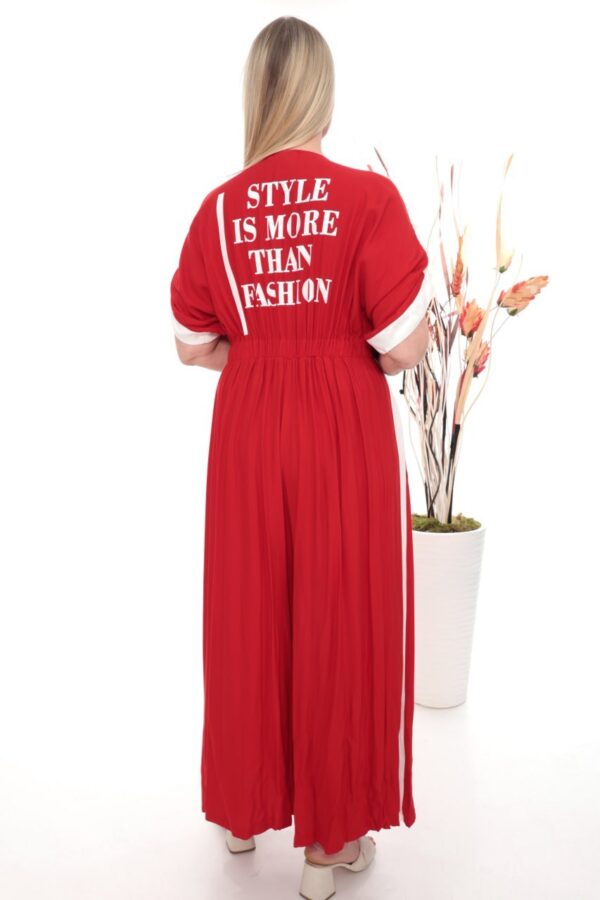 Wholesale Slogan Print Wrap Maxi Dress