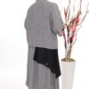 Architectural Grommet Detail Tunic & Skirt Set