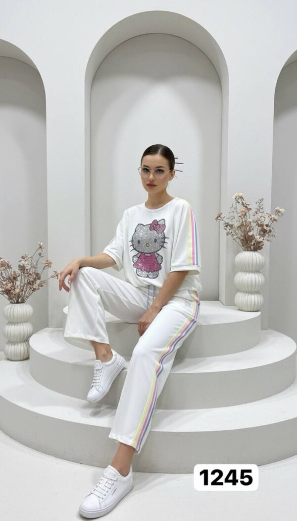 Wholesale Hello Kitty Sequin Tracksuit Set