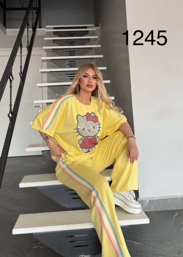 Wholesale Hello Kitty Sequin Tracksuit Set