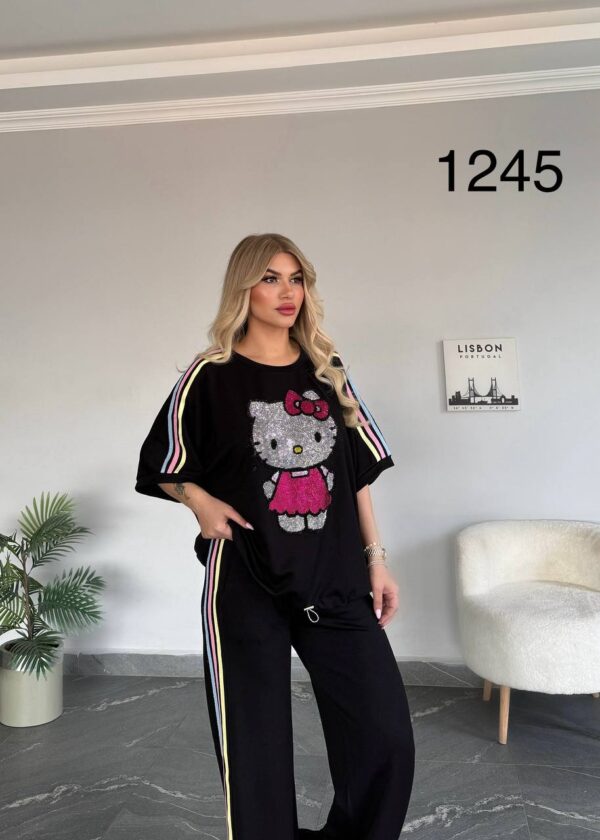 Wholesale Hello Kitty Sequin Tracksuit Set