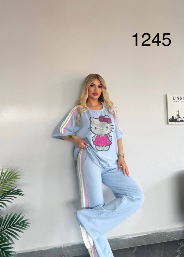 Wholesale Hello Kitty Sequin Tracksuit Set
