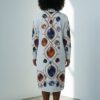 Luxury Gemstone Print Wholesale Shirtdress