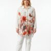Wholesale Floral & Butterfly Print Tunic Shirt