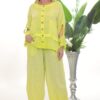 Wholesale Lime Green Linen Co-ord Set