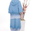 Wholesale Ombre Crochet Detail Hoodie & Skirt Set