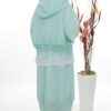 Wholesale Ombre Crochet Detail Hoodie & Skirt Set