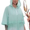 Wholesale Ombre Crochet Detail Hoodie & Skirt Set