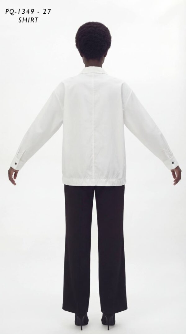 Graphic Print Long-Sleeve Button-Down Shirt