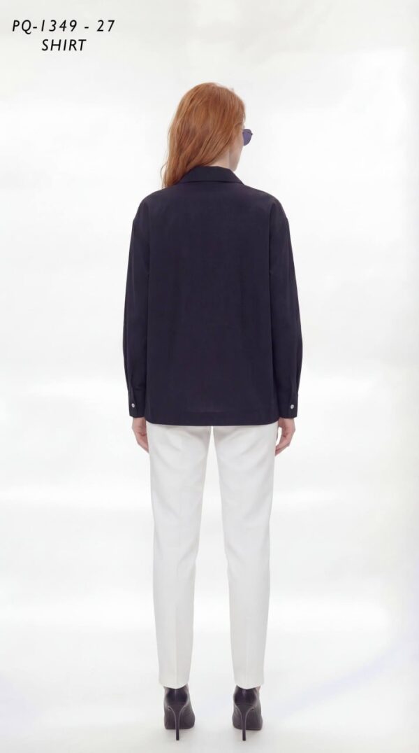 Graphic Print Long-Sleeve Button-Down Shirt