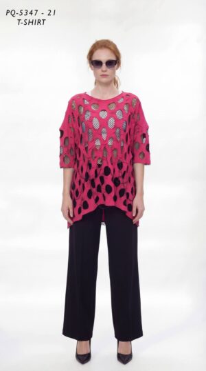 Wholesale Avant-Garde Laser-Cut Tunic
