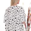 Sunflower Sequin Polka Dot Tunic Blouse