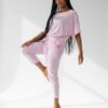 Embellished Wing Graphic Two-Piece Lounge Set Embellished Wing Graphic Two-Piece Lounge Set