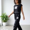 Grommet Detail Two-Piece Lounge Set