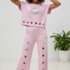 Grommet Detail Two-Piece Lounge Set