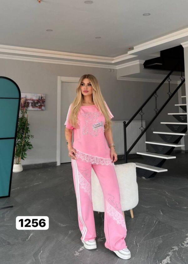 Wholesale Embellished Teddy Bear Lace Trim Set