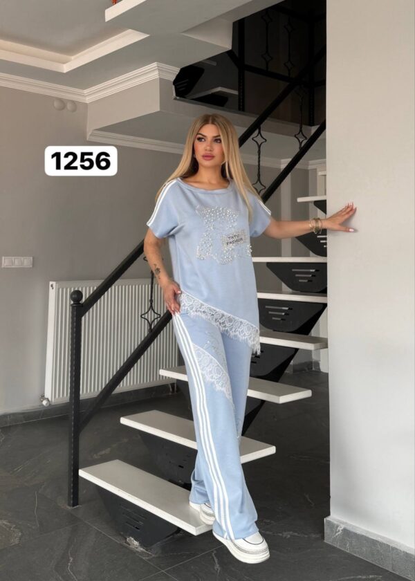 Wholesale Embellished Teddy Bear Lace Trim Set