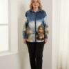 Wholesale Egyptian Queen Print Tunic Blouse Wholesale Egyptian Queen Print Tunic Blouse