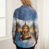 Wholesale Egyptian Queen Print Tunic Blouse Wholesale Egyptian Queen Print Tunic Blouse