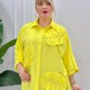 Wholesale Pearl-Embellished Oversized Shirt Wholesale Pearl-Embellished Oversized Shirt