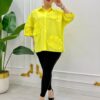 Wholesale Pearl-Embellished Oversized Shirt Wholesale Pearl-Embellished Oversized Shirt