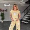 Grommet Detail Two-Piece Lounge Set