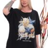 Asymmetrical Seashell Graphic Print Tunic Asymmetrical Seashell Graphic Print Tunic