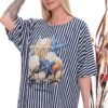 Asymmetrical Seashell Graphic Print Tunic Asymmetrical Seashell Graphic Print Tunic