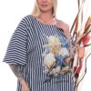 Asymmetrical Seashell Graphic Print Tunic Asymmetrical Seashell Graphic Print Tunic