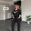Embellished Wing Graphic Two-Piece Lounge Set Embellished Wing Graphic Two-Piece Lounge Set