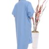 Oversized Dandelion Print Shirtdress Oversized Dandelion Print Shirtdress