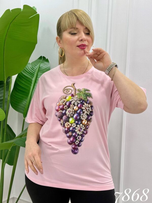 Black Beaded Grape Embellished Blouse Premium Edition Black Beaded Grape Embellished Blouse Premium Edition