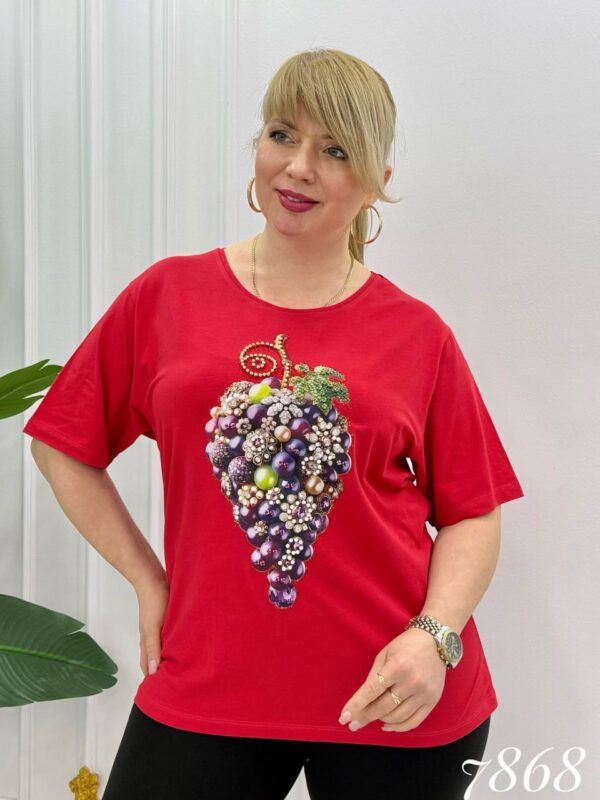 Black Beaded Grape Embellished Blouse Premium Edition Black Beaded Grape Embellished Blouse Premium Edition